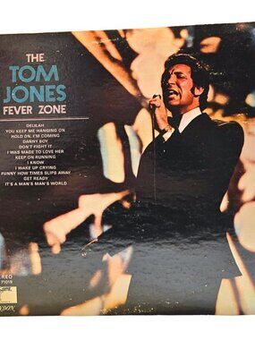 The Tom Jones Fever Zone Vinyl LP Record